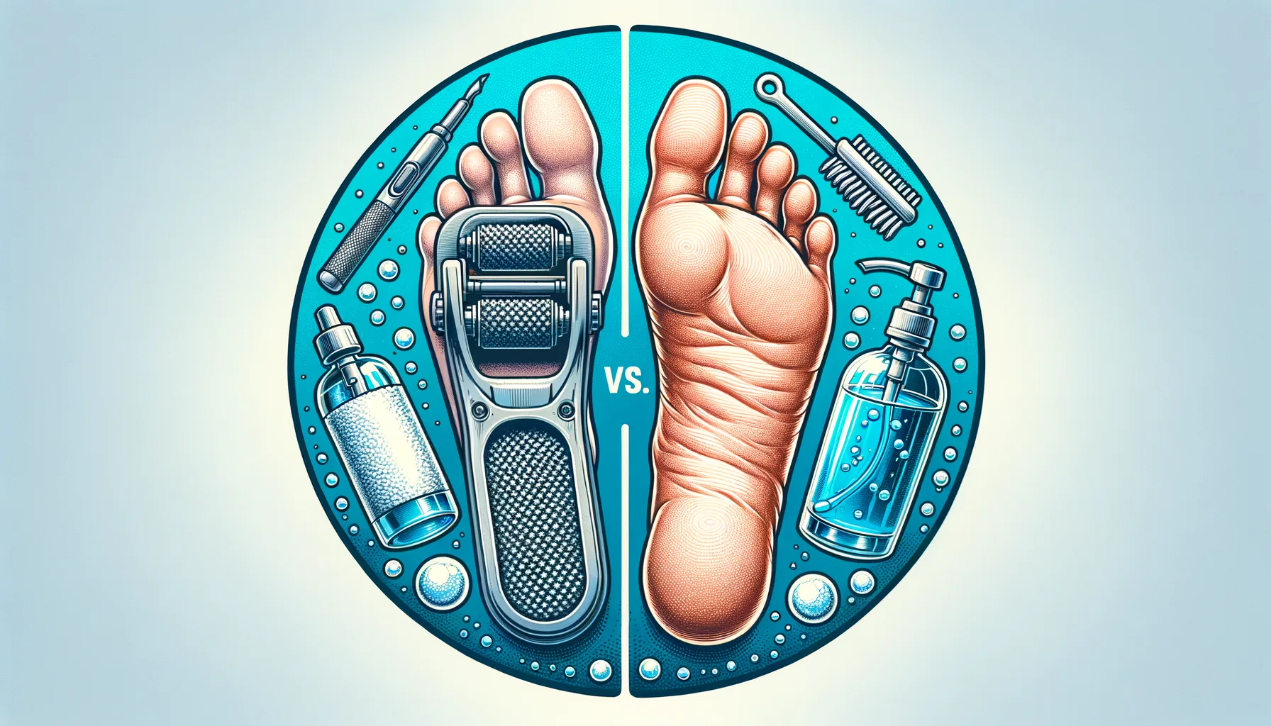 Natuerlicher Hornhautentferner vs. Chemische Produkte: Was ist besser fuer die Haut?