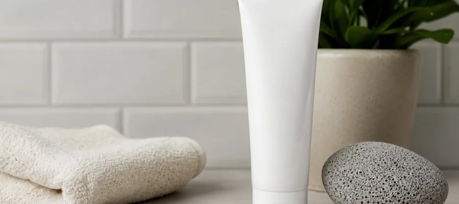 Hornhautentferner als Peeling: Tipps fuer sanfte Entfernung mit chemischen Produkten